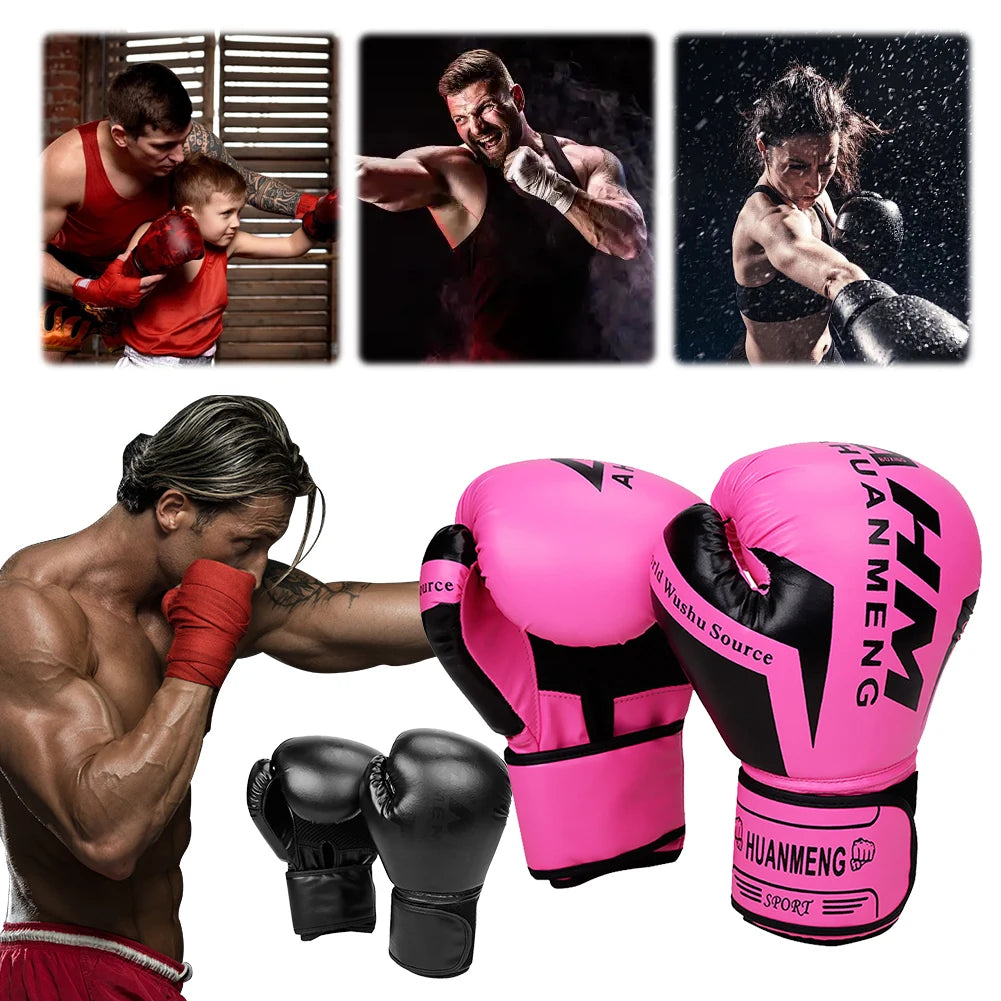 Boxing Gloves Boxing Training Gloves Hook and Loop Closure Punching Bag Gloves Training Sparring Gloves for Men Women