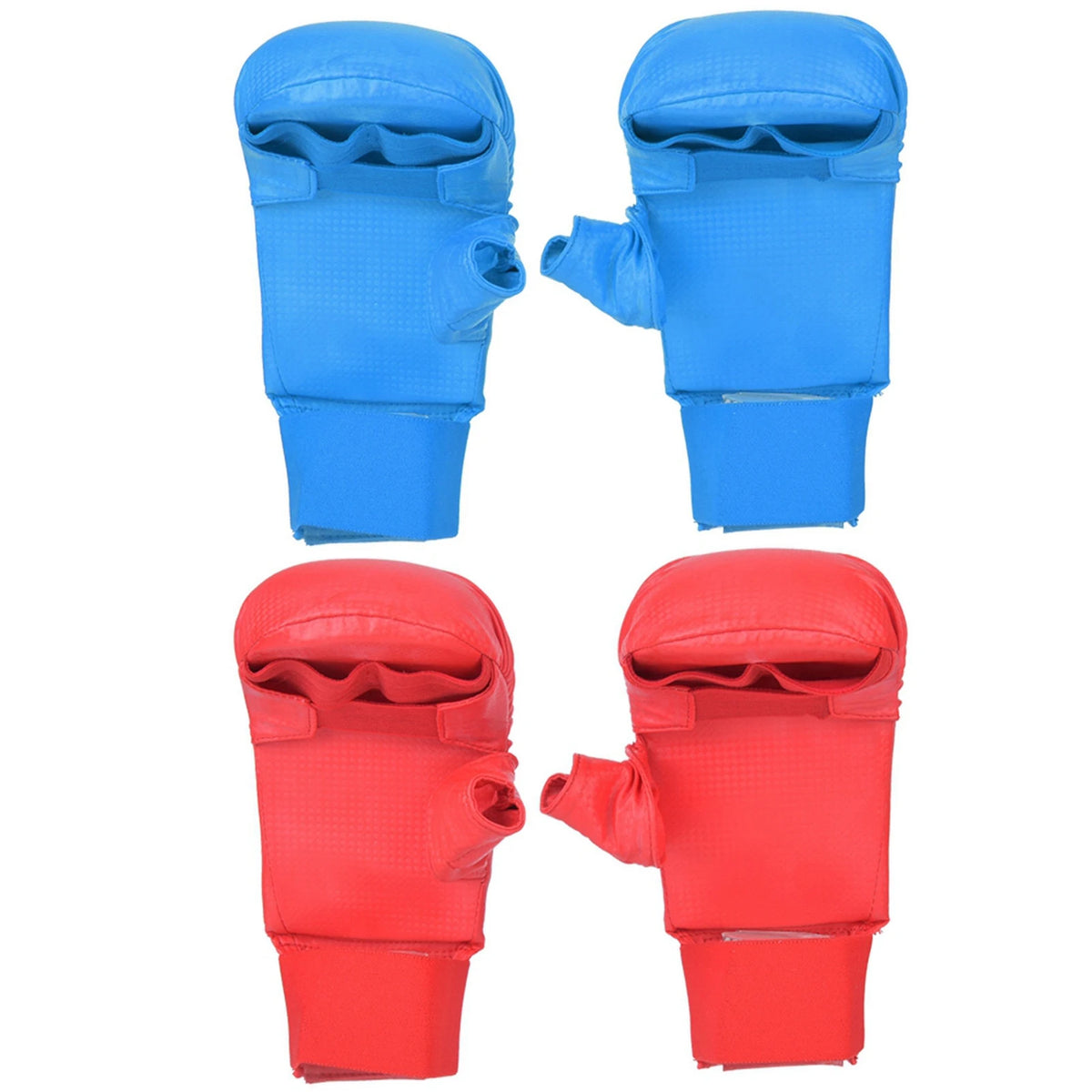 A Pair of Boxing Gloves Karate Hand Protector with Thumb Protector for Martial Arts Sports Game Training Boxing Gloves