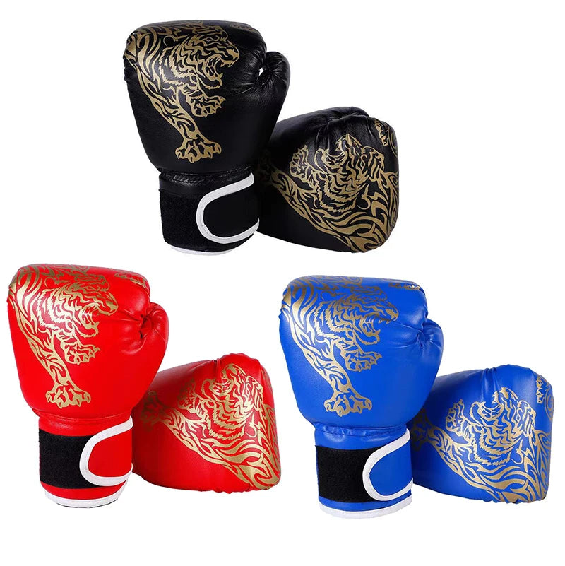 New【Professional Boxing Gloves Breathable PU Leather Fighting Gloves Boxing Training Kickboxing Gloves For Sport Sandbag】